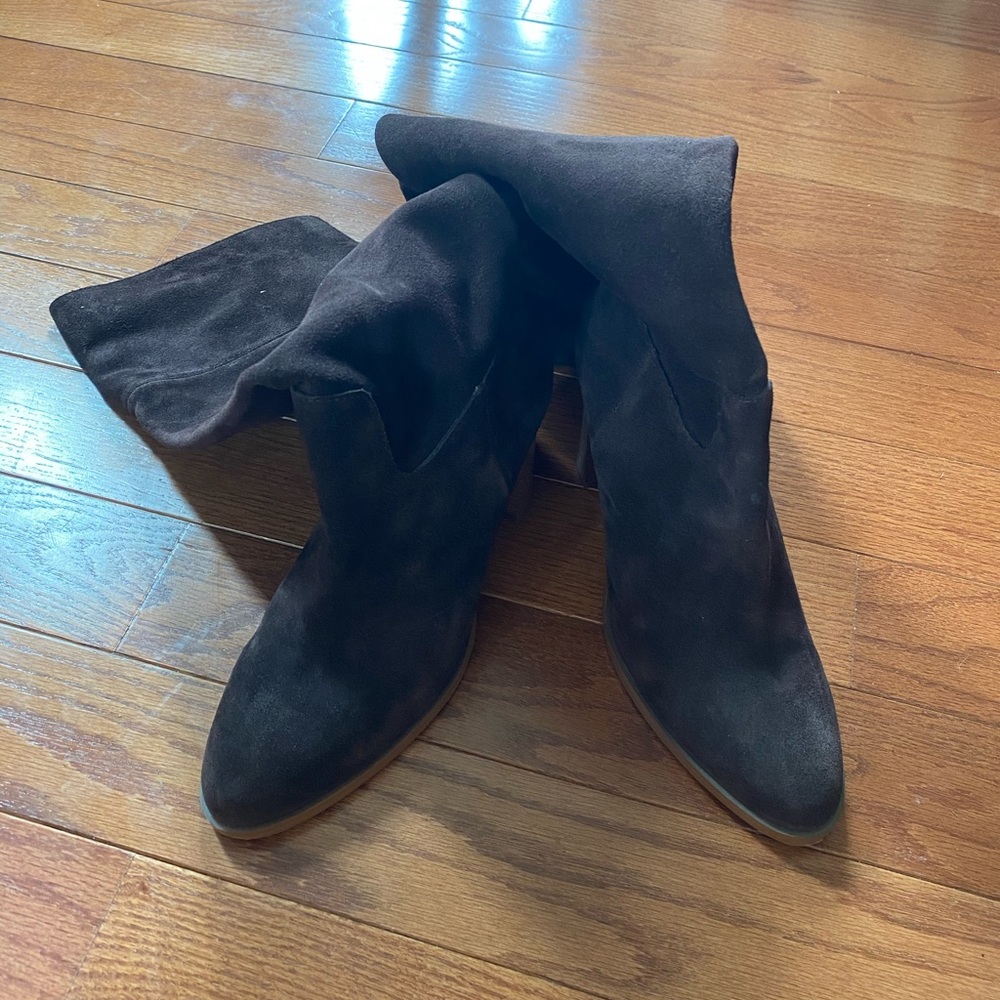 Michael Kors regina suede boots - Picture 3 of 10